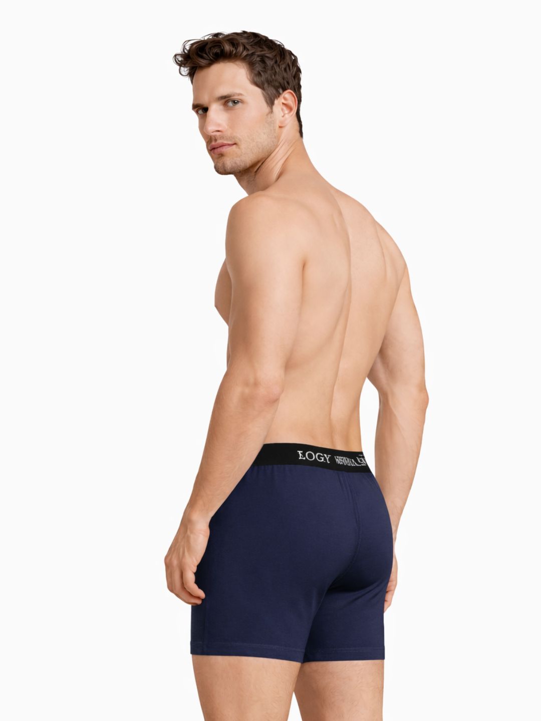 Bamboology Ultra-Soft Trunks & Boxers - Navy Blue & Maroon (Pack of 2)