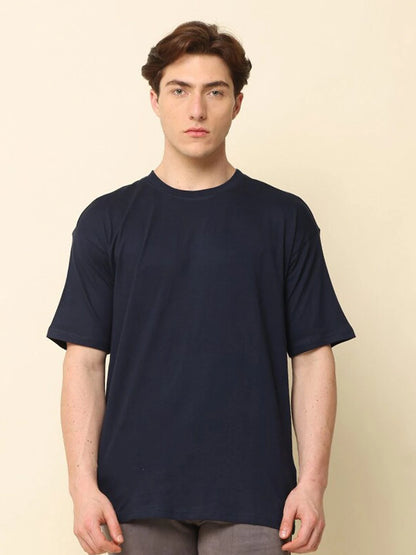 Silisoul Peach Oversized Fit Cotton Short Sleeves Bio Finish T-Shirt