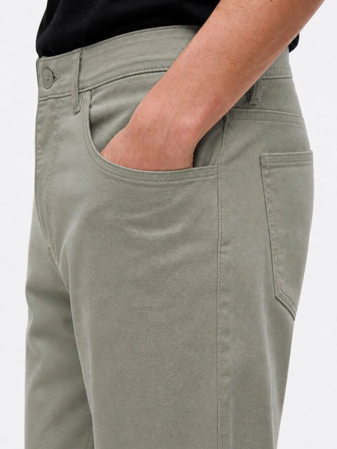Silisoul Lime Green Regular Fit Viscose Rayon, Cotton Trousers