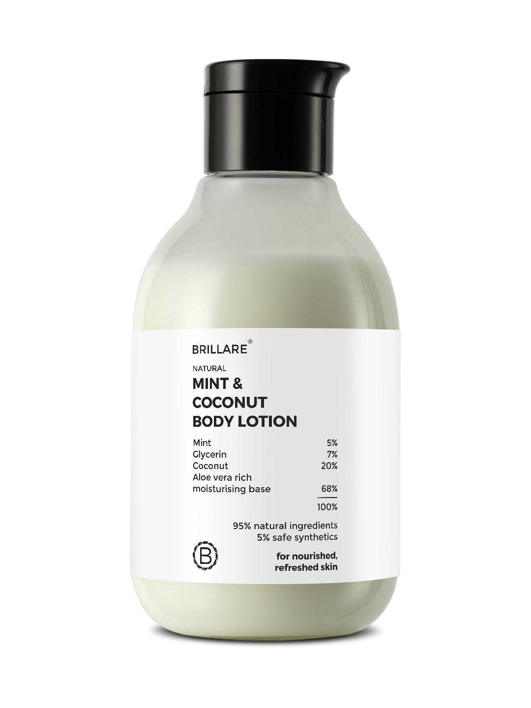 Brillare Mint & Coconut Body Lotion  (200ml)
