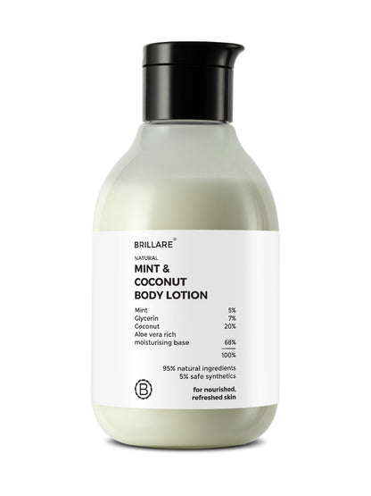 Brillare Mint & Coconut Body Lotion  (200ml)
