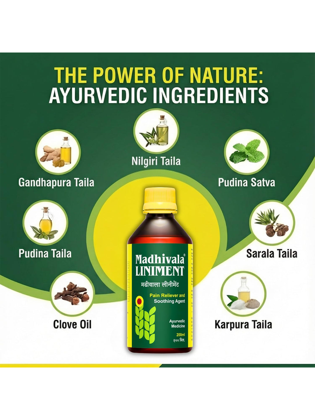 Madhivala Liniment Ayurvedic Pain Relief Oil