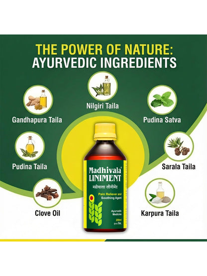Madhivala Liniment Ayurvedic Pain Relief Oil