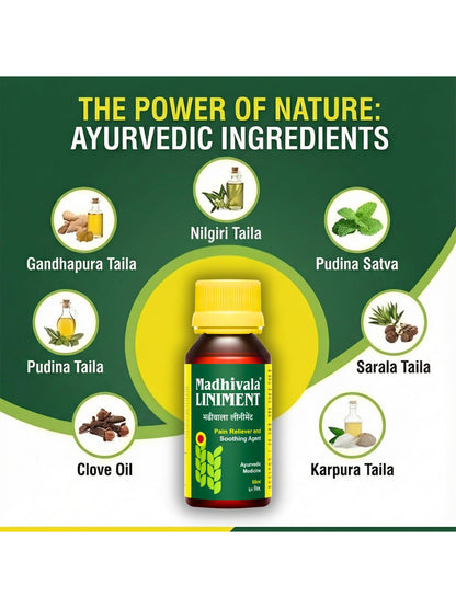 Madhivala Liniment Ayurvedic Pain Relief Oil