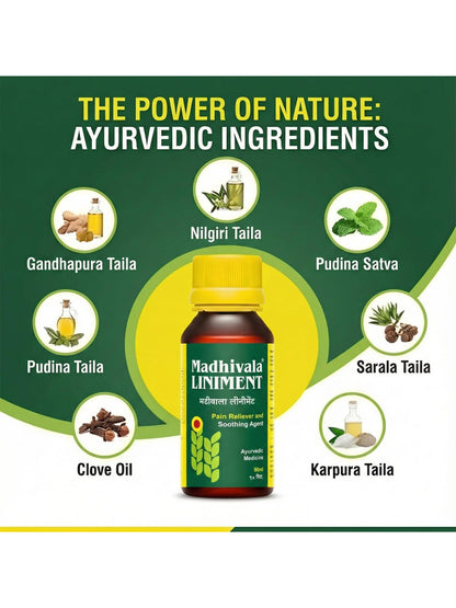 Madhivala Liniment Ayurvedic Pain Relief Oil