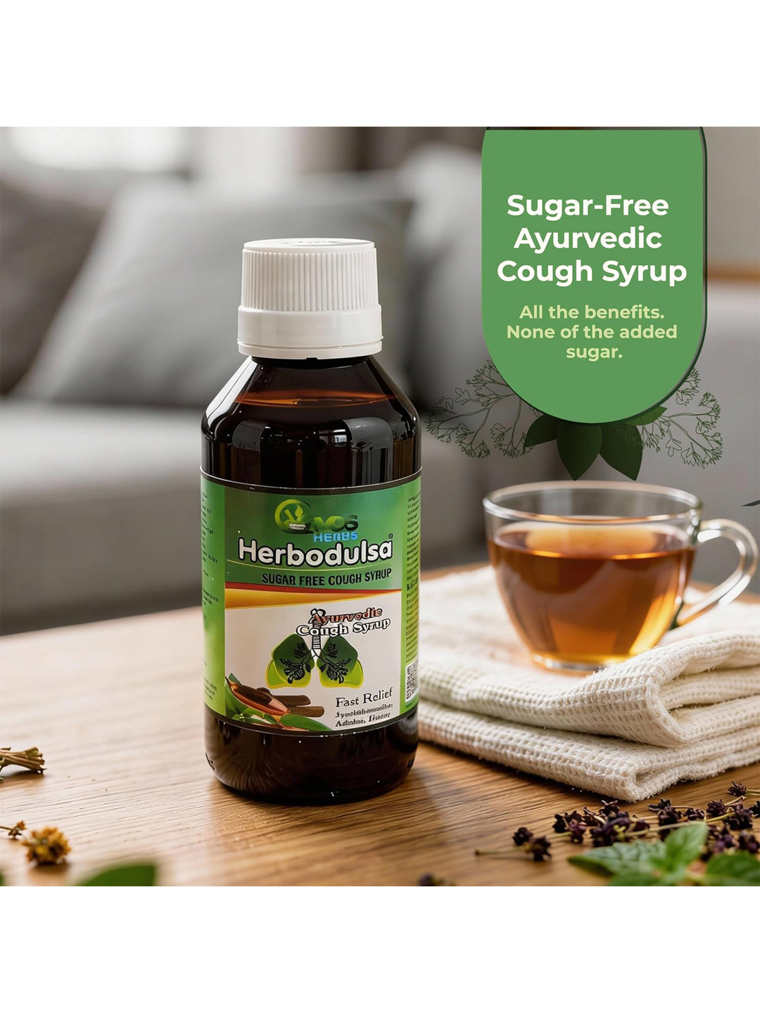 MDSHerb Herbodulsa Sugar Free Cough Syrup 100ml