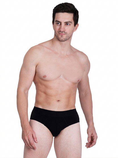 Bamboology Black Frenchie Fit Underwear Pack of 2