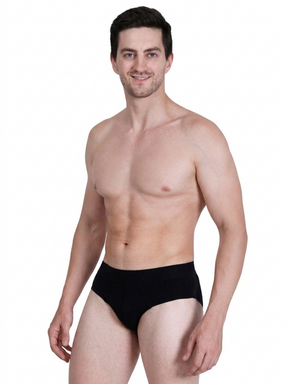 Bamboology Black Frenchie Fit Underwear Pack of 2