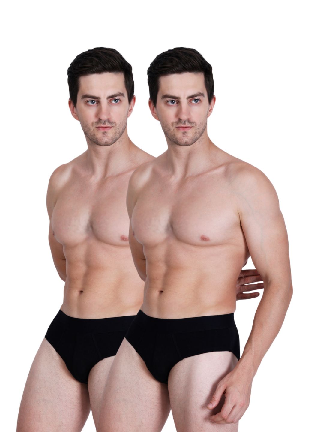 Bamboology Black Frenchie Fit Underwear (Pack of 2)