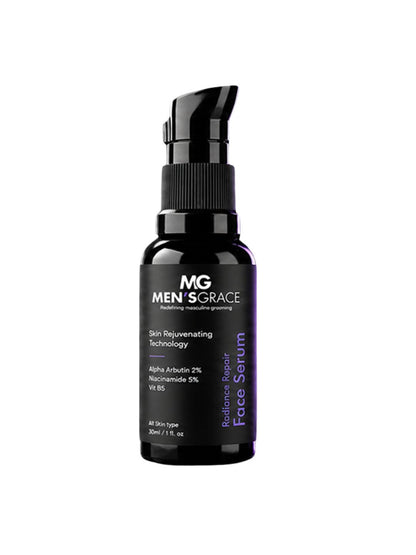 Men's Grace 5% Niacinamide & 2% Alpha Arbutin Radiance Repair Face Serum (30ml)