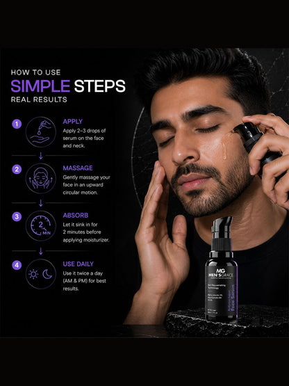 Men's Grace 5% Niacinamide & 2% Alpha Arbutin Radiance Repair Face Serum (30ml)