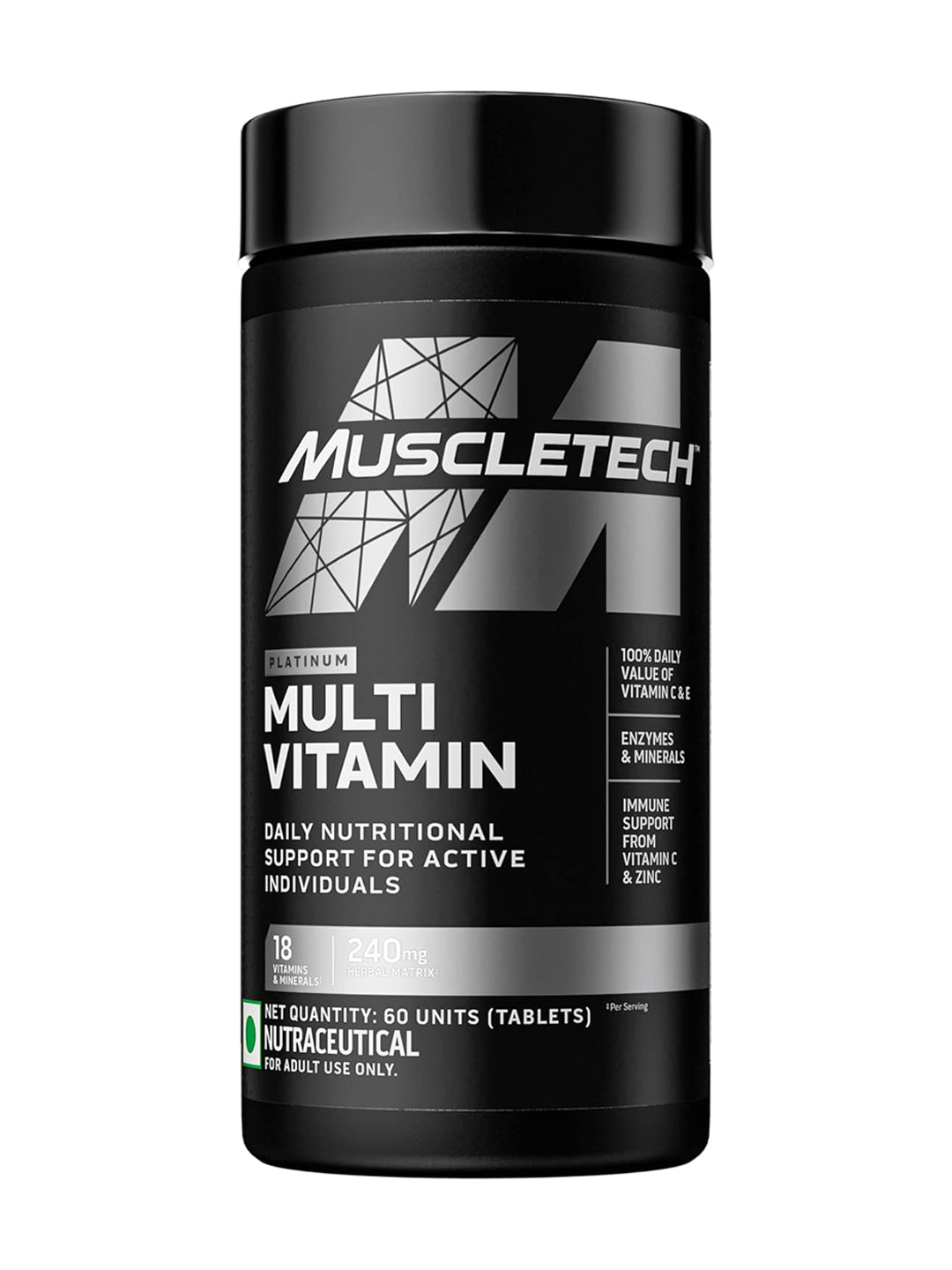 Muscletech Platinum Multivitamin Tablets 60 Tablets