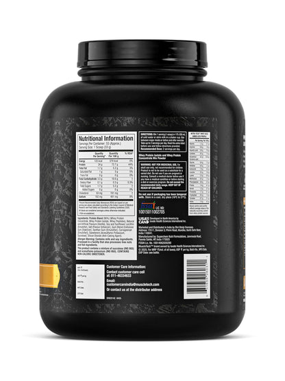 Muscletech Nitro Tech Whey Gold Vanilla Cream Powder 1.81 kg