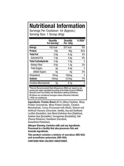 Muscletech Nitro Tech Whey Protein Powder 1.81 kg