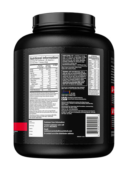 Muscletech Nitro Tech Whey Protein Powder 1.81 kg