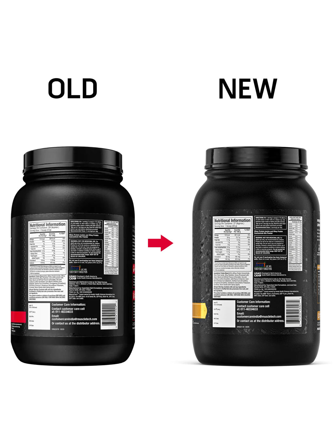 Muscletech Nitro Tech Whey Gold Double Rich Chocolate Powder 907 g
