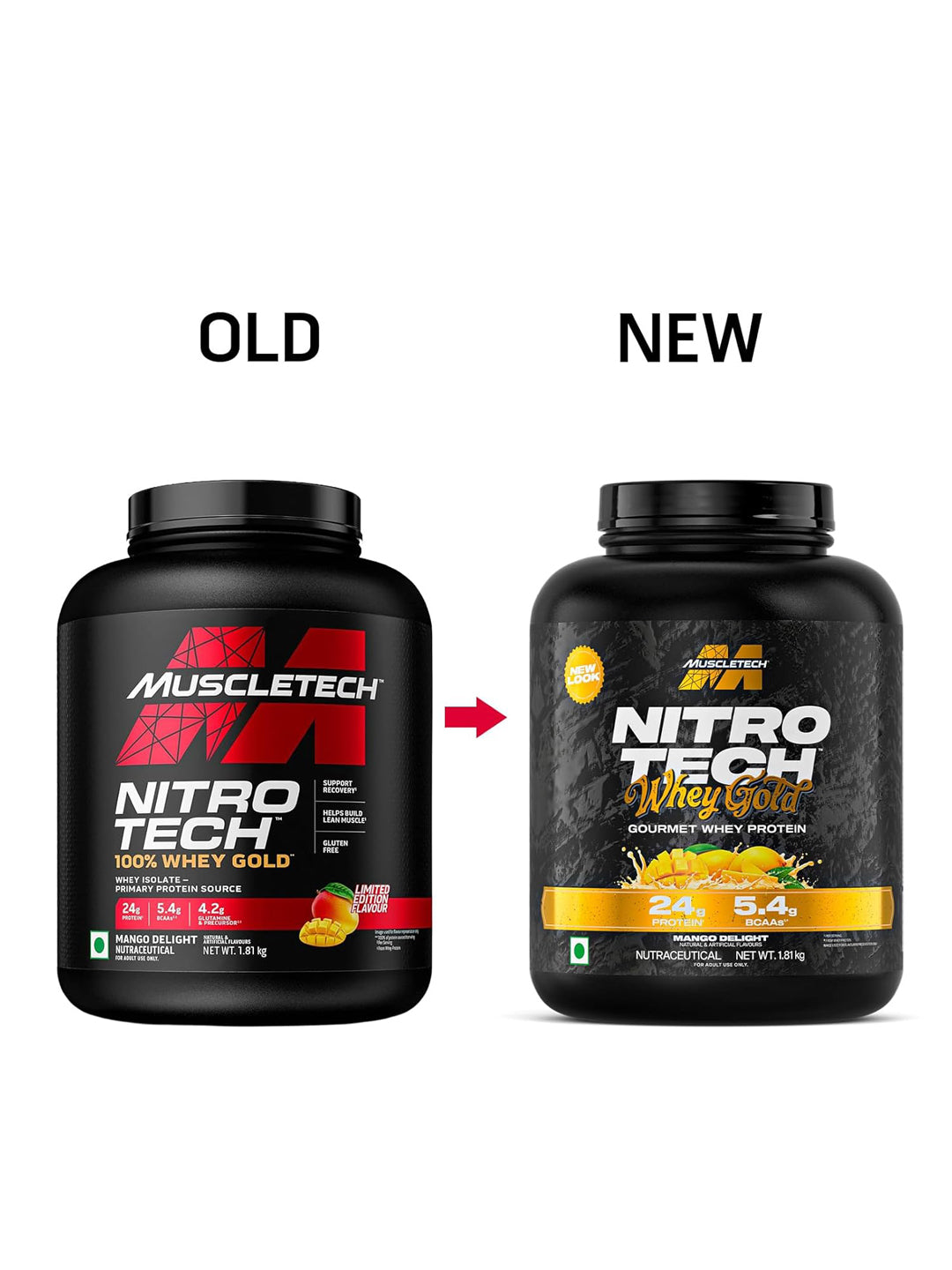Muscletech Nitro Tech Whey Gold Powder 1.81 kg