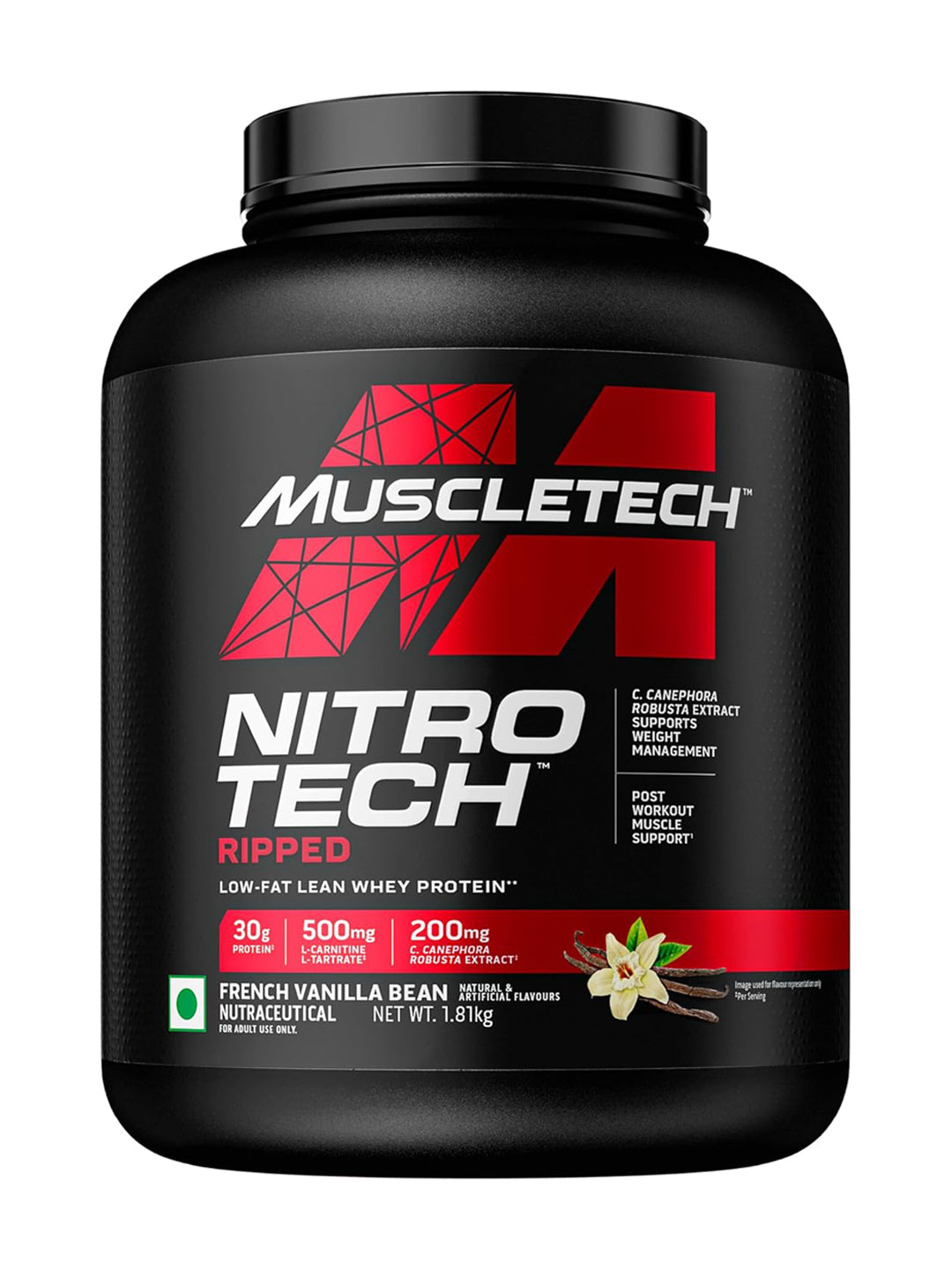 Muscletech Nitro Tech Ripped Powder 1.81 kg
