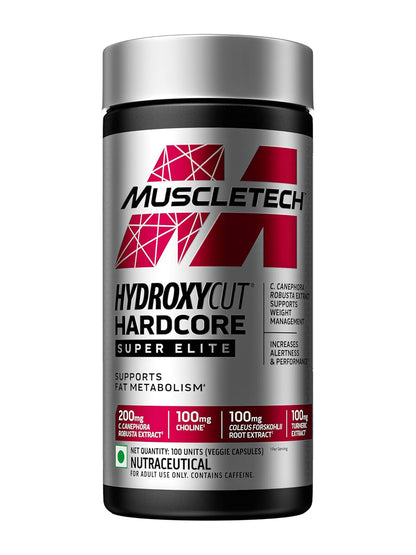 MuscleTech Hydroxycut Hardcore Super Elite 100 Capsules