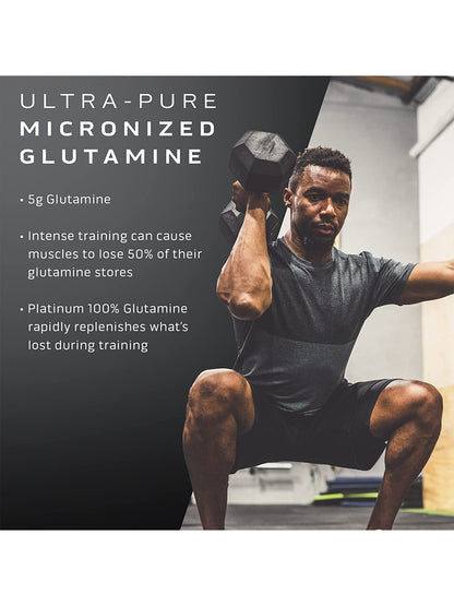 Muscletech Platinum 100% Glutamine Unflavoured Powder 250 g