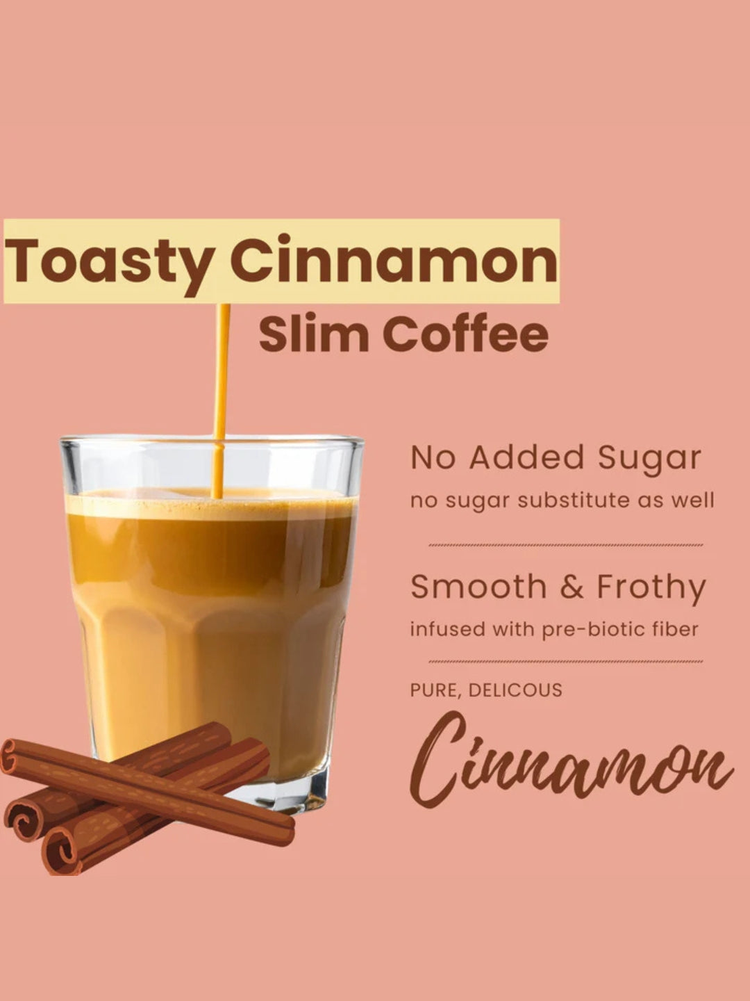 The Nutra Company Slim Coffee with L-Carnitine & Garcinia | Metabolism Boosting Coffee