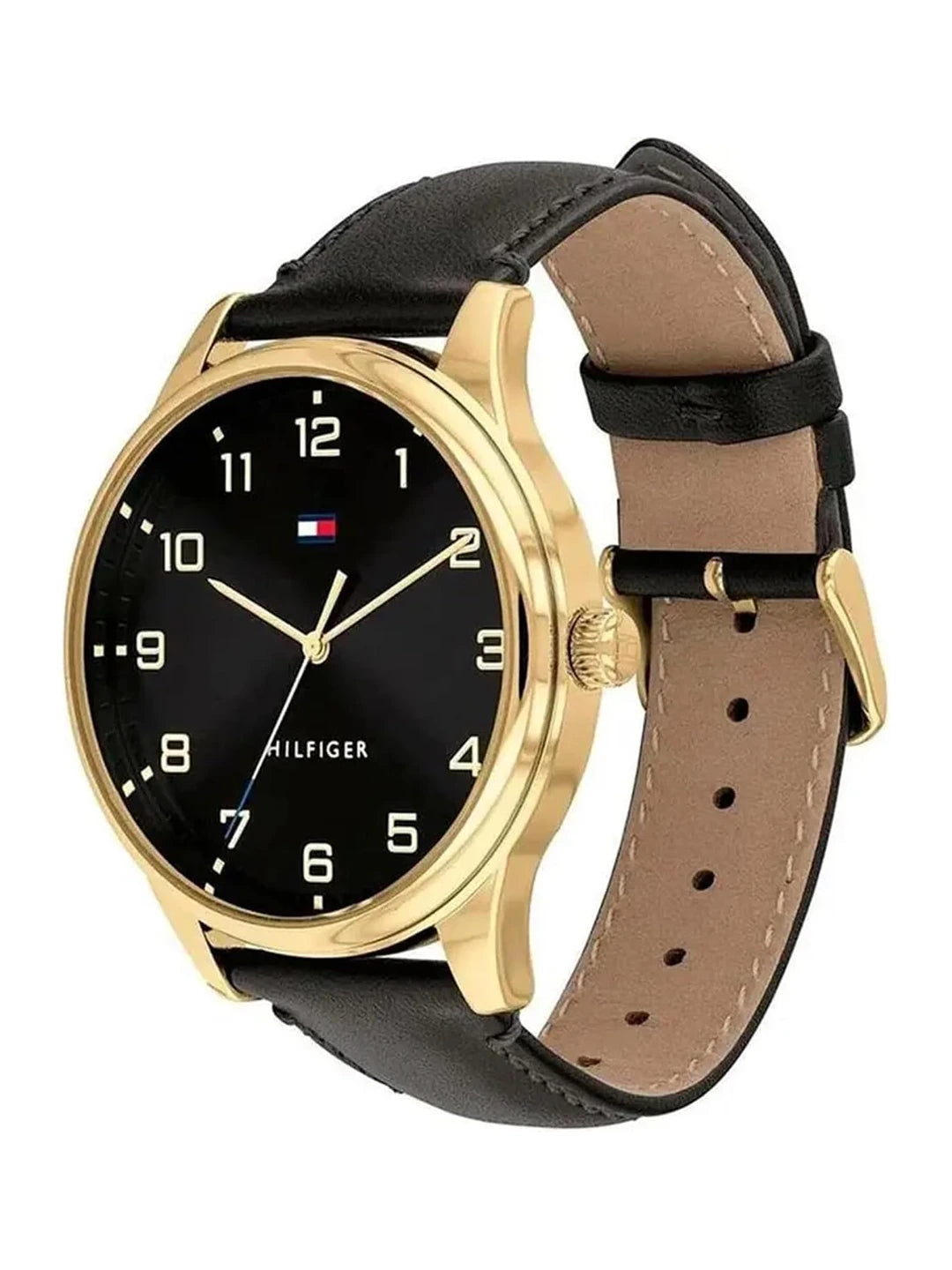 Tommy Hilfiger  Round Black Dial Analog Watch - NCTH1791660W