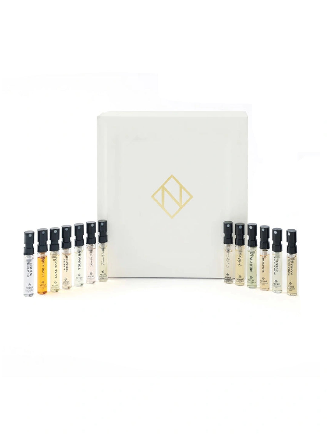 Neesh Perfumes Discovery Set – Trial Pack – Extrait de Parfum (14×2ml)