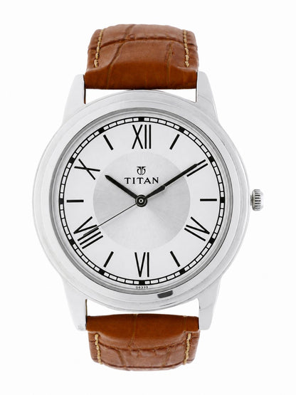Titan Karishma Quartz Analog With Silver Dial Watch - NN1735SL01