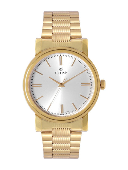 Titan Karishma Quartz Analog With White Dial Watch - NP1712YM01
