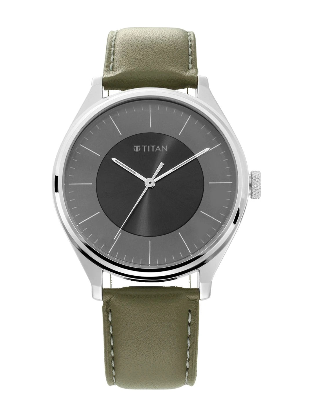 Titan Workwear Urban Edge Quartz Analog With Grey Dial Watch - NP1802SL08