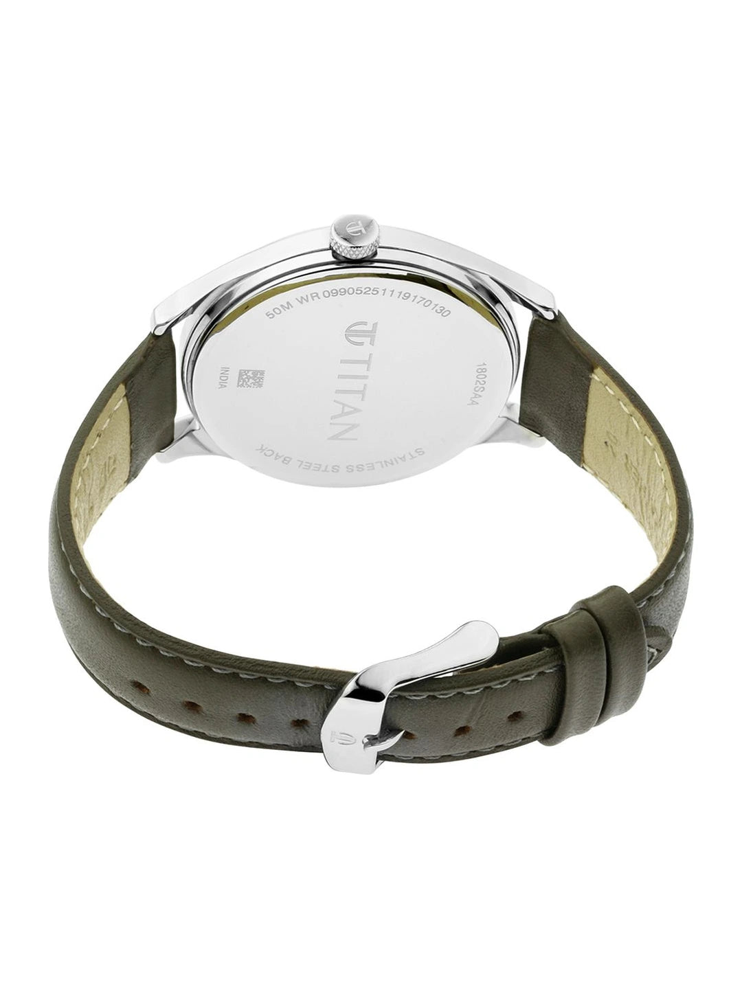 Titan Workwear Urban Edge Quartz Analog With Grey Dial Watch - NP1802SL08