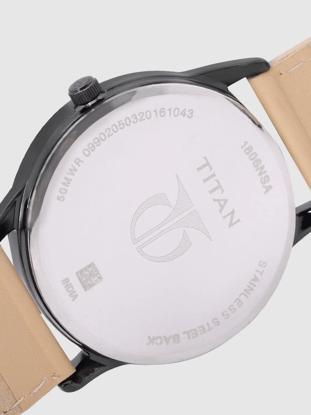 Titan Quartz Analog With Anthracite Dial Watch - NP1806NL01