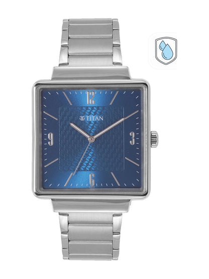 Titan Stainless Steel Bracelet Style Strap Analogue Watch - NR10005SM01