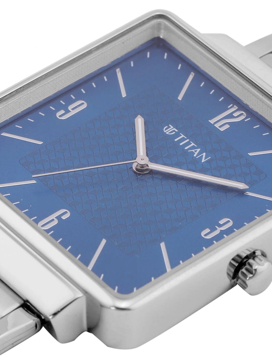 Titan Stainless Steel Bracelet Style Strap Analogue Watch - NR10005SM01