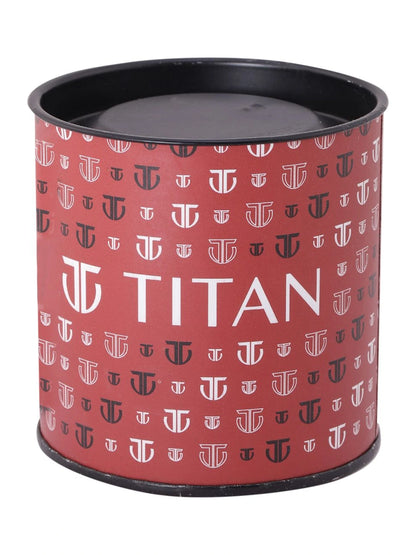 Titan Stainless Steel Bracelet Style Strap Analogue Watch - NR10005SM01