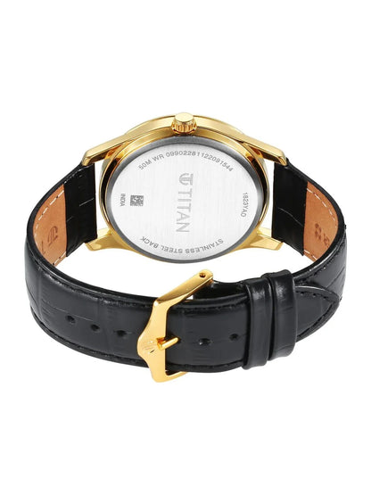 Titan Karishma Round Blue Dial Analog Watch - NS1823YL02