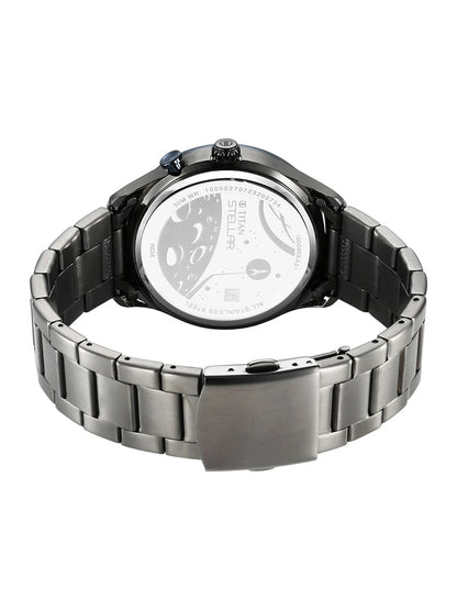 Titan Stellar Multifunction Analog With Blue Dial Watch - NT10009KM01