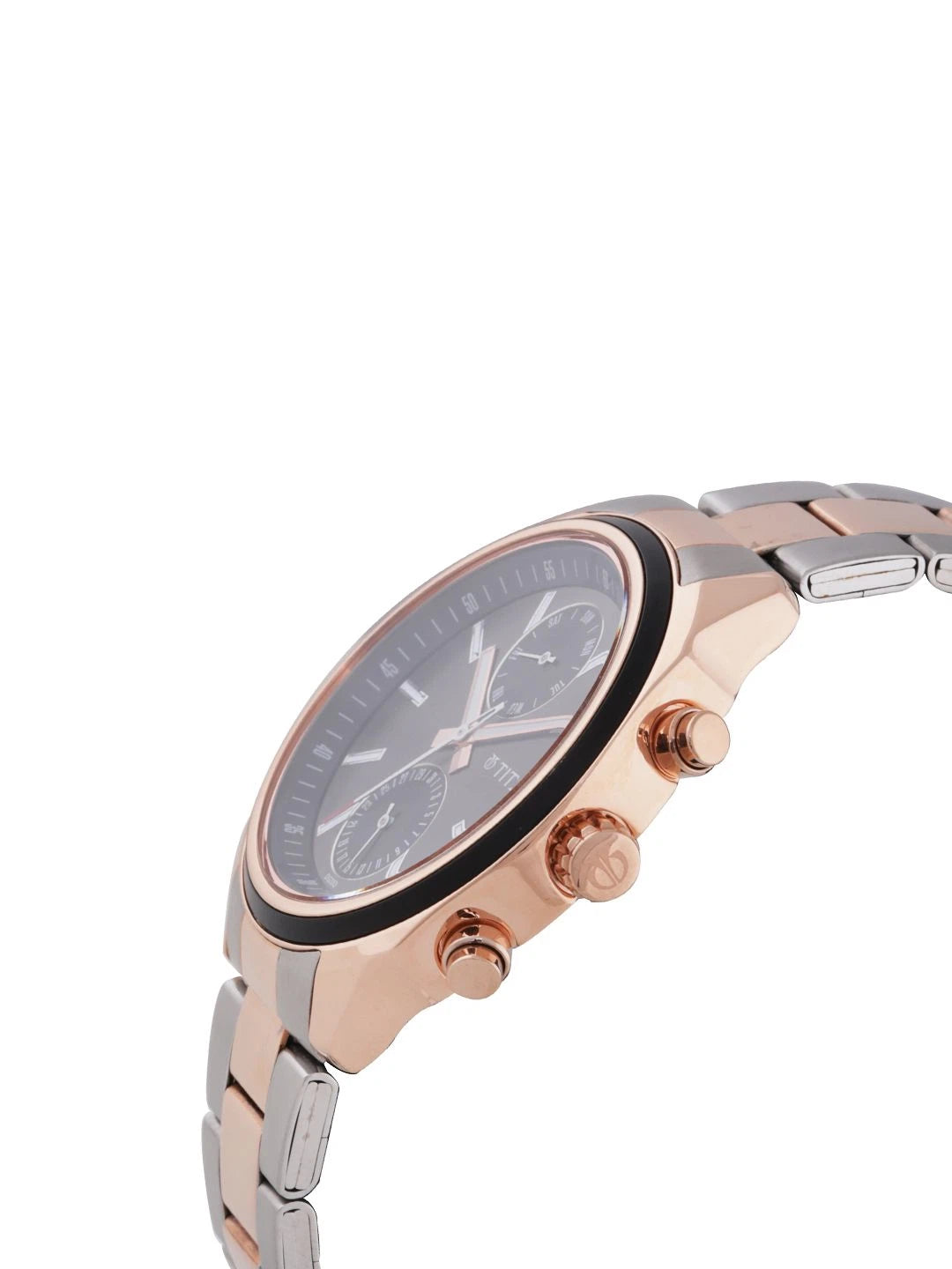 Titan Workwear Metropolitan Luxe Multifunction Analog Black Dial Watch - NT1733KM03