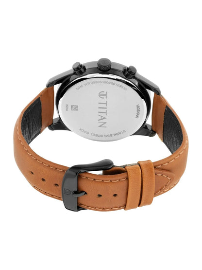 Titan Workwear Multifunction Analog With Black Dial Watch - NT1805NL02