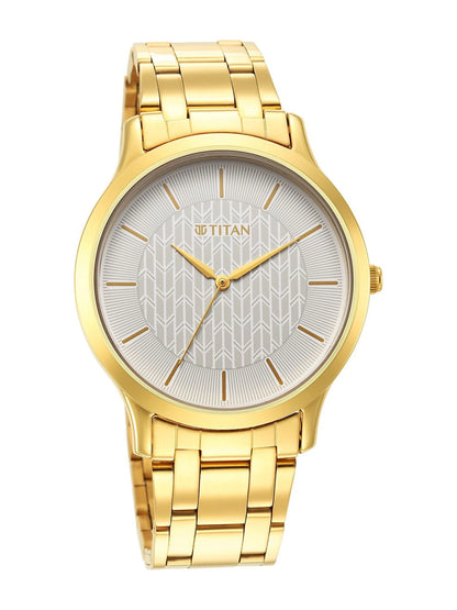 Titan Karishma Radiance Quartz Analog With White Dial Watch - NT1825YM06