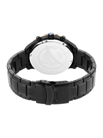 Titan Maritime Multifunction Analog With Anthracite Dial Watch - NT1873KM01