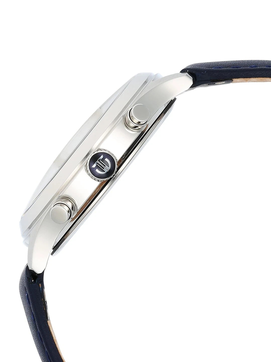 Titan Sapphire Multifunction Analog With Blue Dial Watch - NT1874SL02