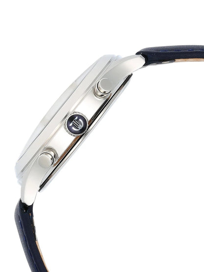 Titan Sapphire Multifunction Analog With Blue Dial Watch - NT1874SL02