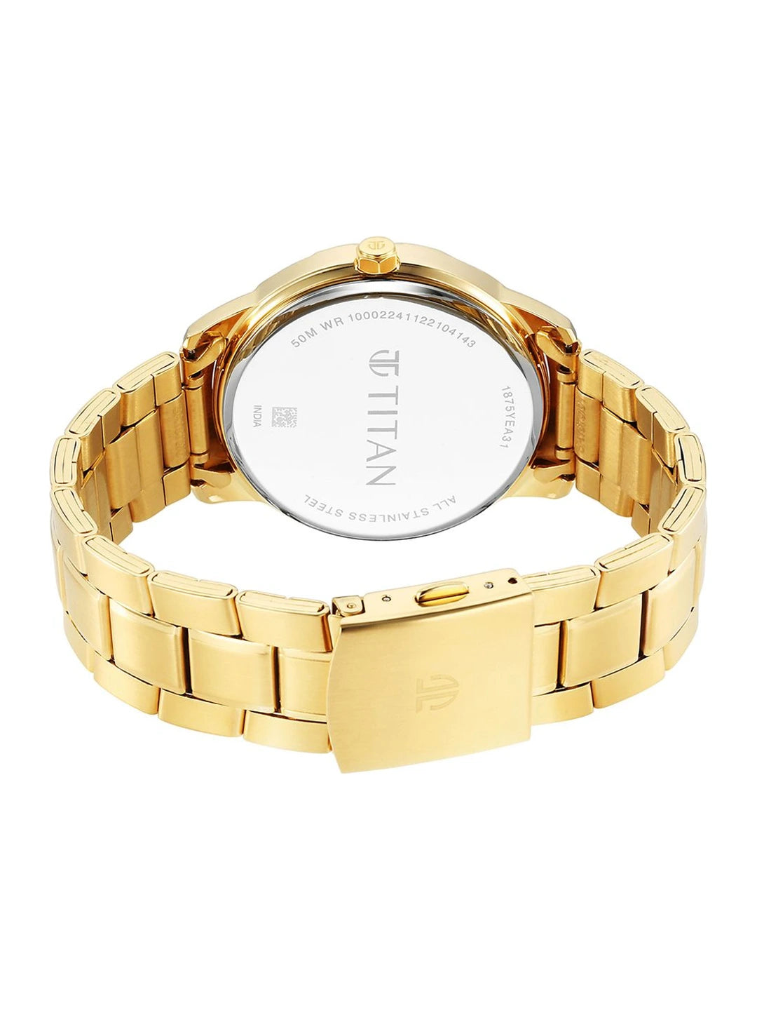Titan Regalia Opulent Quartz Analog With Grey Dial Watch - NT1875YM01