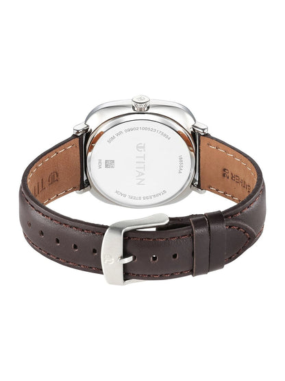 Titan Neo Curve Quartz Analog With Blue Dial Watch - NT1885SL03