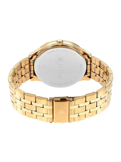 Titan Opulent Lii Multifunction Analog With Green Dial Watch - NT90127YM05