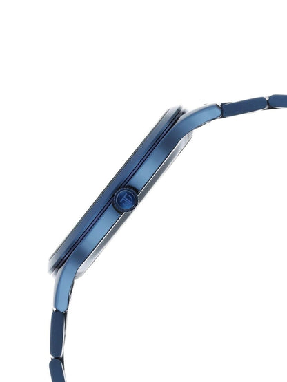 Titan Classique Slimline Quartz Analog With Blue Dial Watch - NT90142QM01