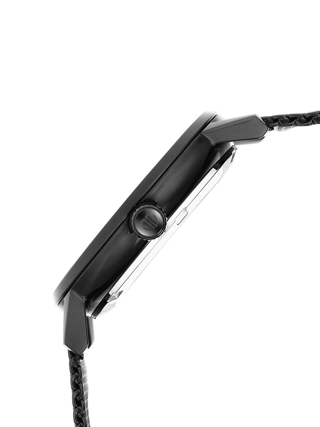Titan Slimline Mechanical With Black Dial Watch - NT90159NM01