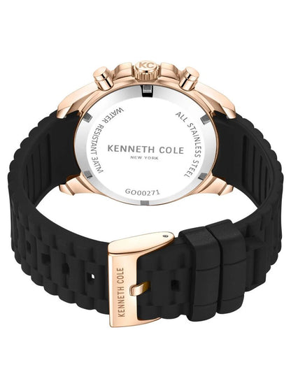 Kenneth Cole Round Grey Dial Analog Watch - NTKCWGO0027103MN
