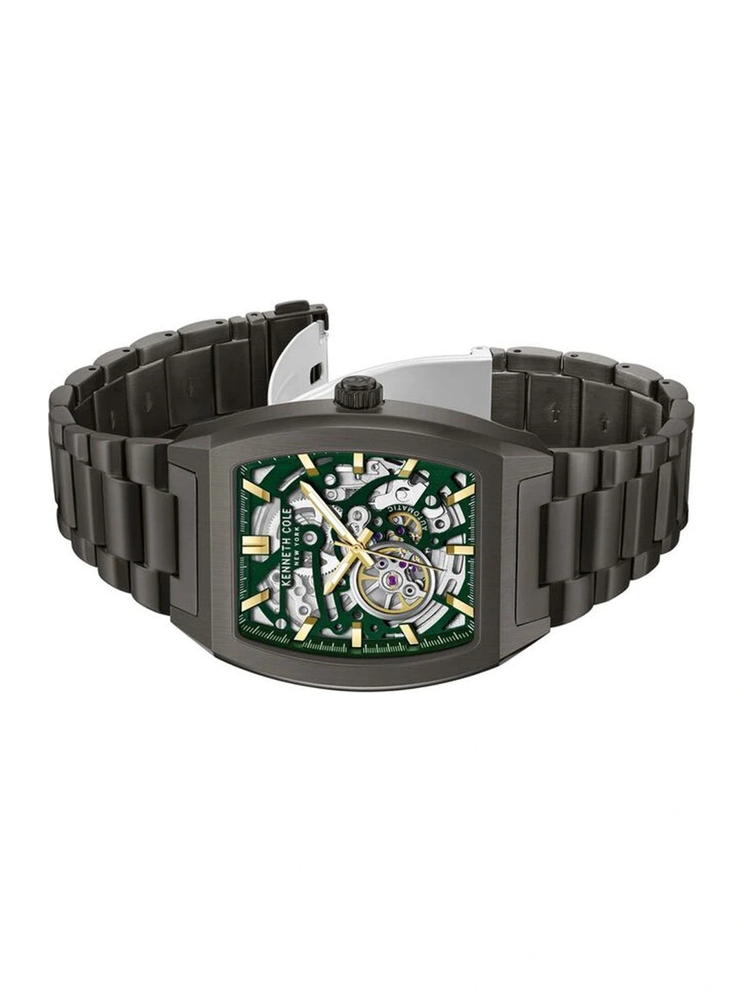 Kenneth Cole Rectangle Analog Watch - NTKCWGY0077502MNW